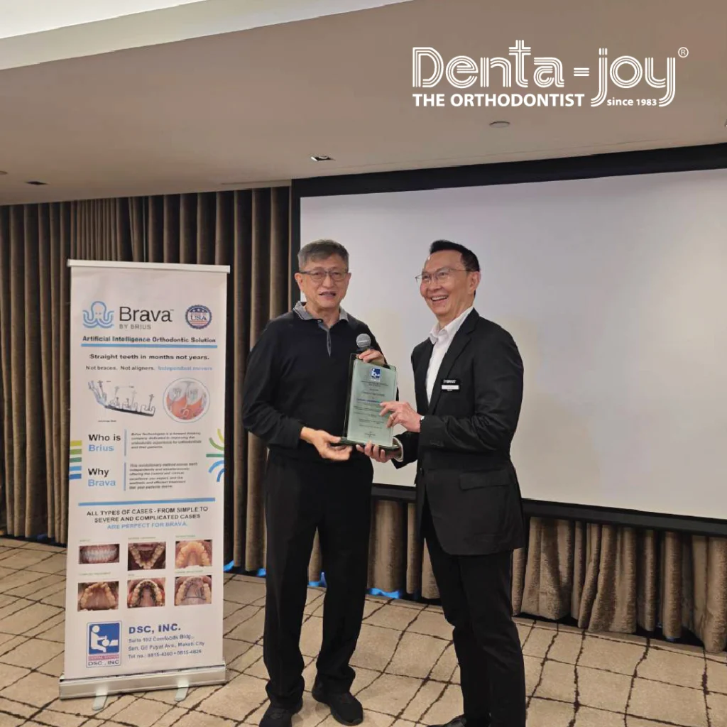 ทพ.นรันทร์ จิวังกูร แพทย์จัดฟันเฉพาะทาง Denta-joy รับโล่เกียรติคุณในงาน BRAVA Plus Essential Course กรุงมะนิลา ประเทศฟิลิปปินส์